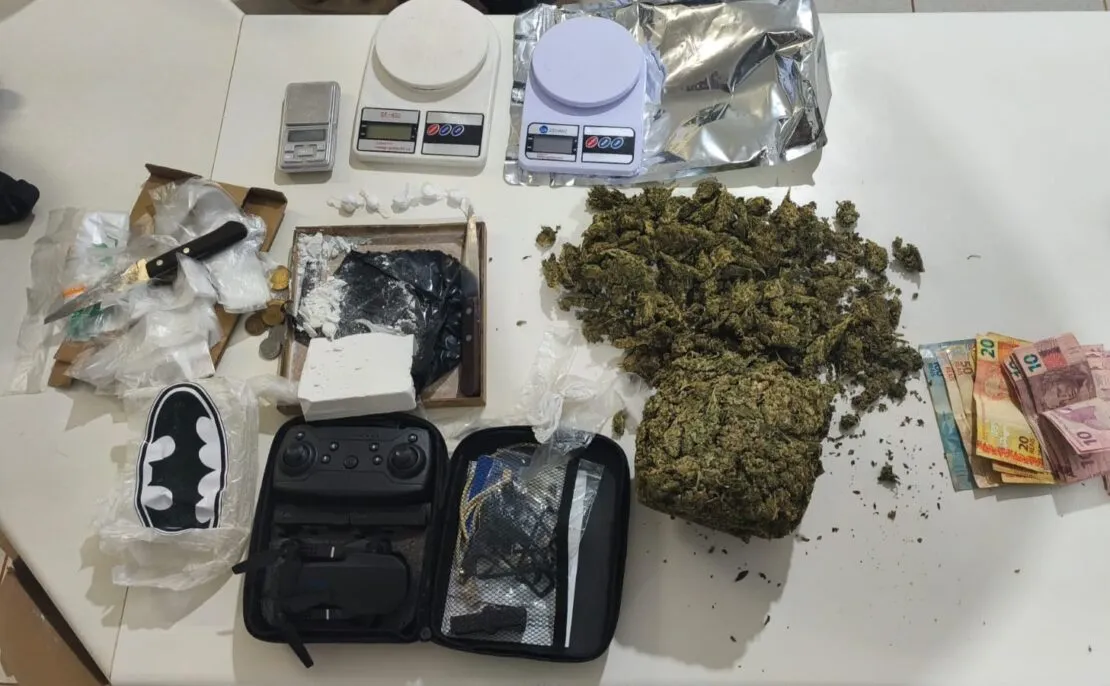 Homem é preso com quase 1 quilo de drogas em Caetité
