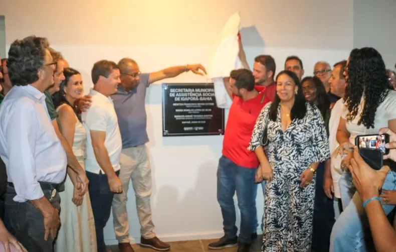Igaporã inaugura centro de cursos, cozinha comunitária e novas sedes da assistência social