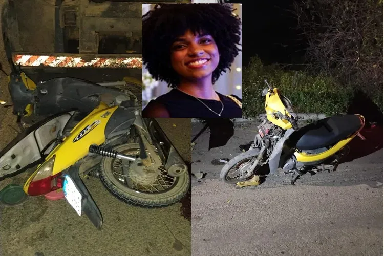 Jovem morre após colisão entre moto e caminhão caçamba em Guanambi