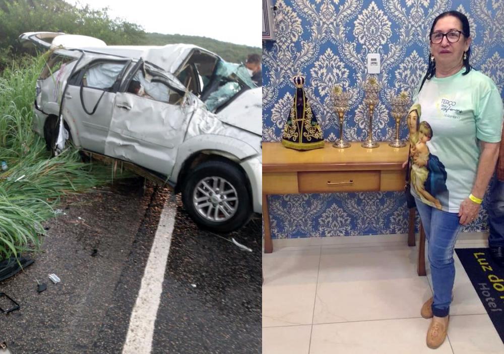 Caetiteense morre e homem fica ferido após carro capotar na BR-030, em Ibitira
