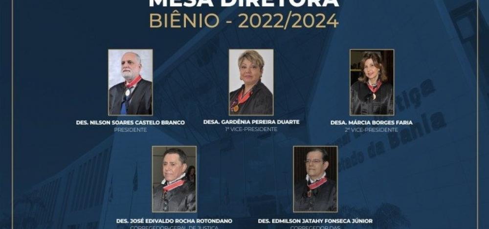 Desembargador Nilson Castelo Branco é eleito novo presidente do TJBA