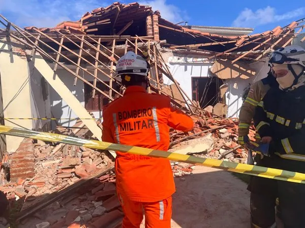 Homem fica ferido após desabamento de casa em Bom Jesus da Lapa 