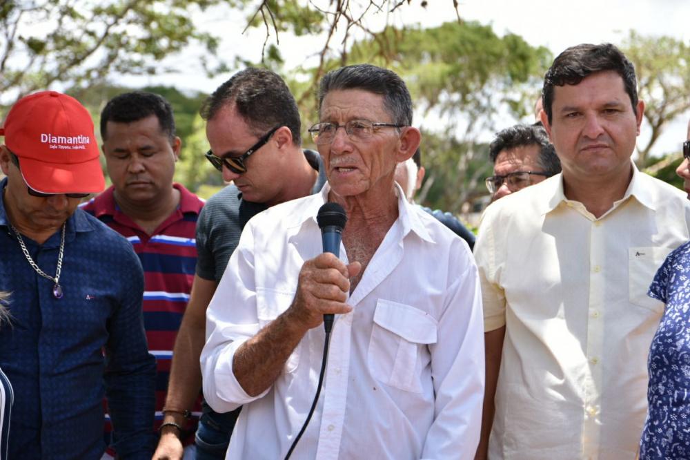 Prefeito Jairo Magalhães inaugura 1.100 metros de pavimentação da Ladeira do Pará, na zona rural do Distrito de Ceraíma