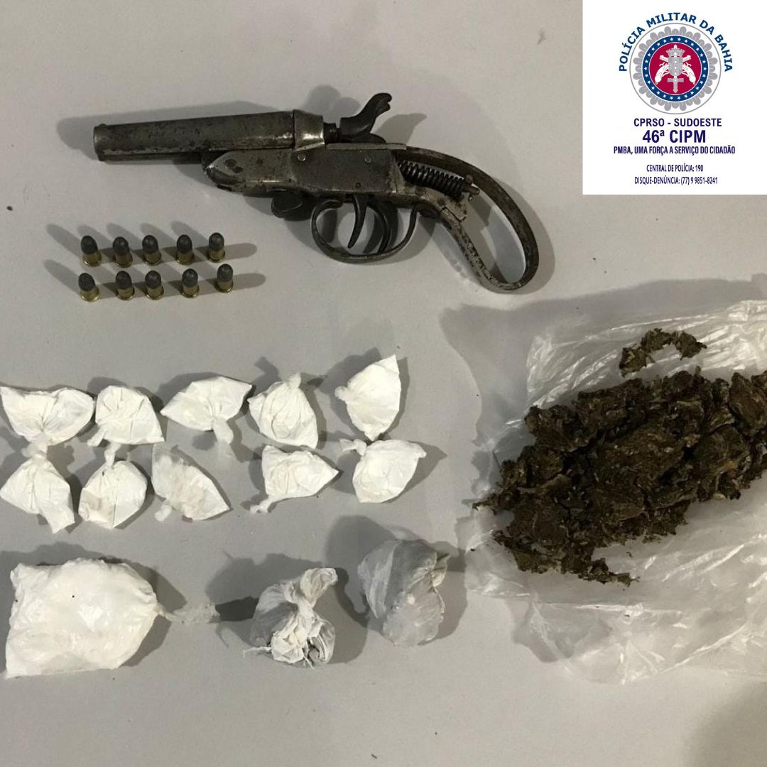 Homem é preso em Livramento por tráfico de drogas e por ameaçar a própria mãe