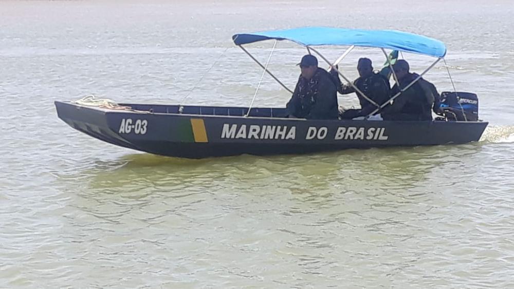 Marinha localiza corpos de mãe e filho, vítimas de afogamento no Rio São Francisco em Bom Jesus da Lapa
