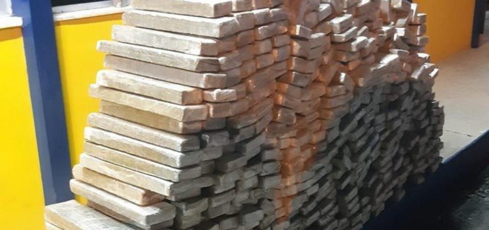 Homem é preso com meia tonelada de maconha no sul do estado