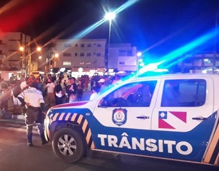 Motociclista é detido por atropelar mulher na Av. Santos Dumont em Guanambi