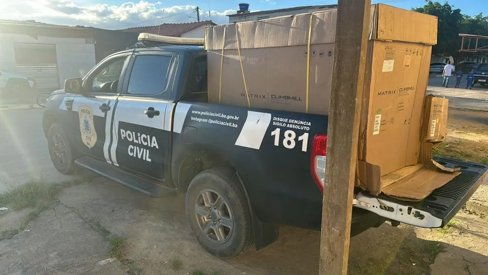Polícia recupera equipamentos esportivos furtados em Vitória da Conquista