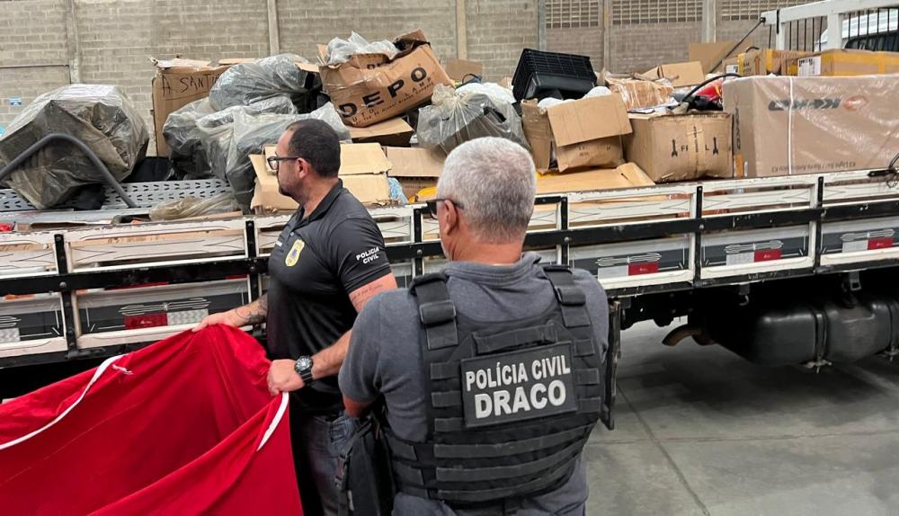 Região: Polícia apreende maquinário avaliado em mais de meio milhão