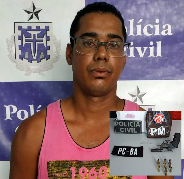Homem é preso por porte ilegal de arma de fogo em Guanambi