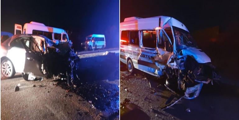 Região: colisão entre van e carro de passeio deixa uma pessoa morta na BA-262