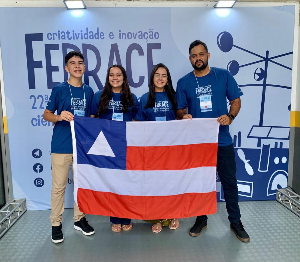 Estudantes de Candiba são semifinalistas em feira brasileira de ciências