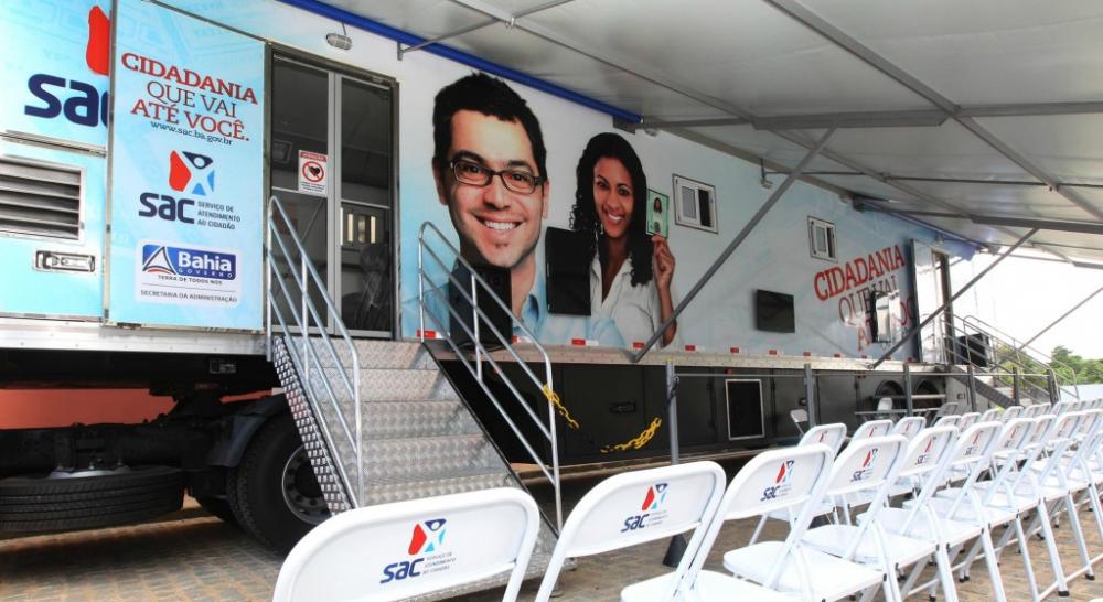 Rio do Antônio, Pindaí, Ibiassucê e Palmas de Monte Alto recebem a carreta do SAC Móvel 