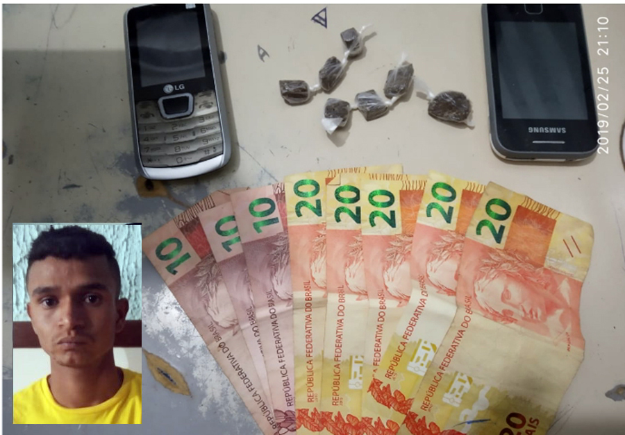 Guanambi: Acusado de tráfico de drogas, homem é detido no Bairro Alto Caiçara 