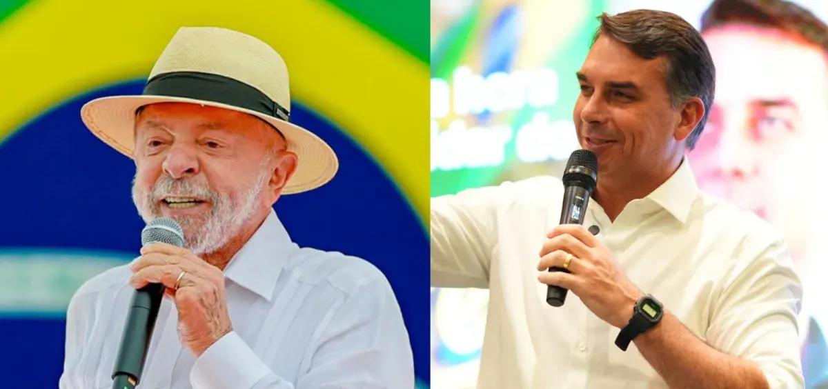Datafolha: Lula tem 39% e Flávio Bolsonaro, 36% no primeiro turno