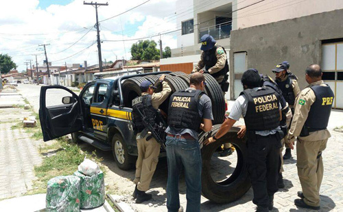 PRF e PF desarticulam quadrilha de roubo de pneus que atuava em Conquista e outras cidades baianas