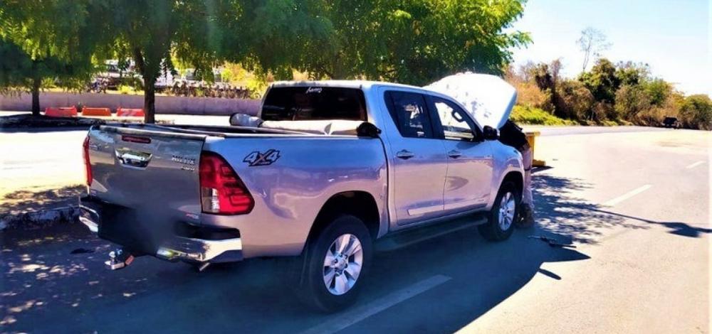 Caminhonete furtada em MG há três anos é recuperada na BR-242