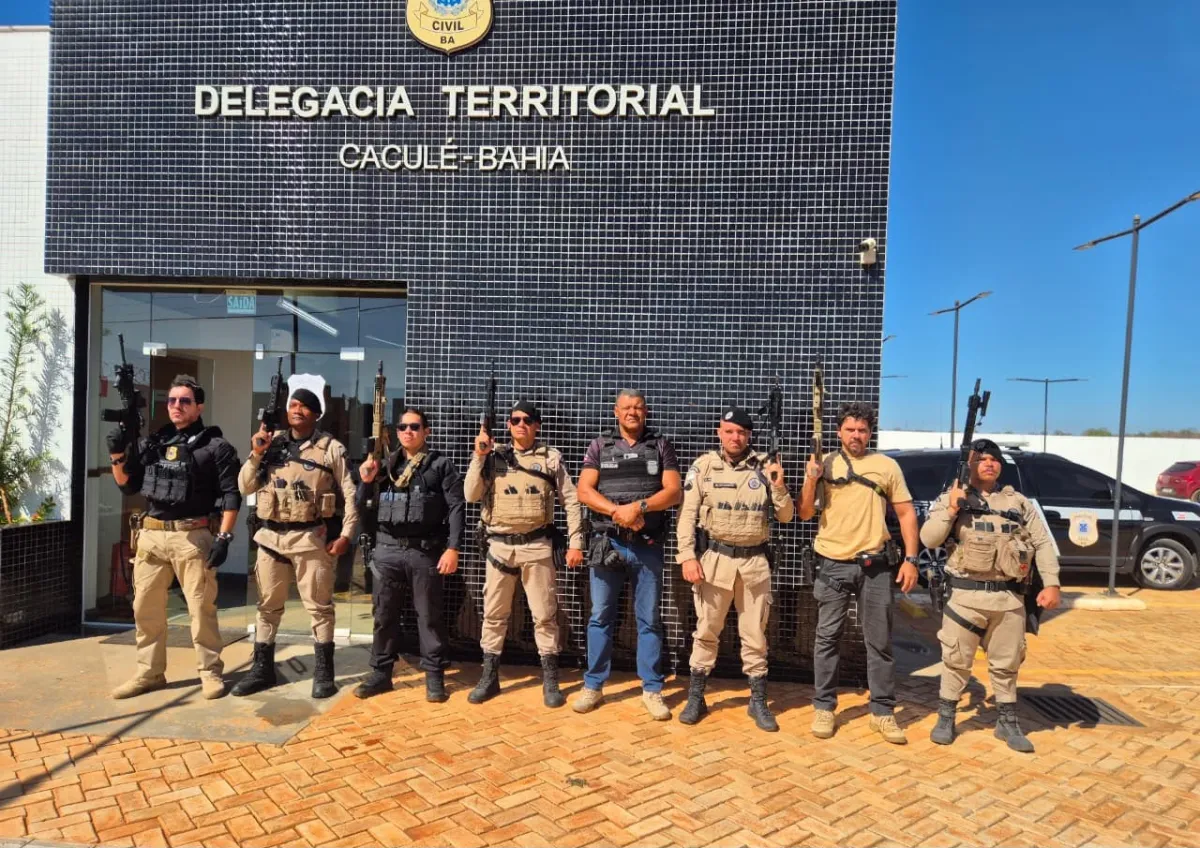 Operação Vértice mira suspeitos de roubos em Caculé