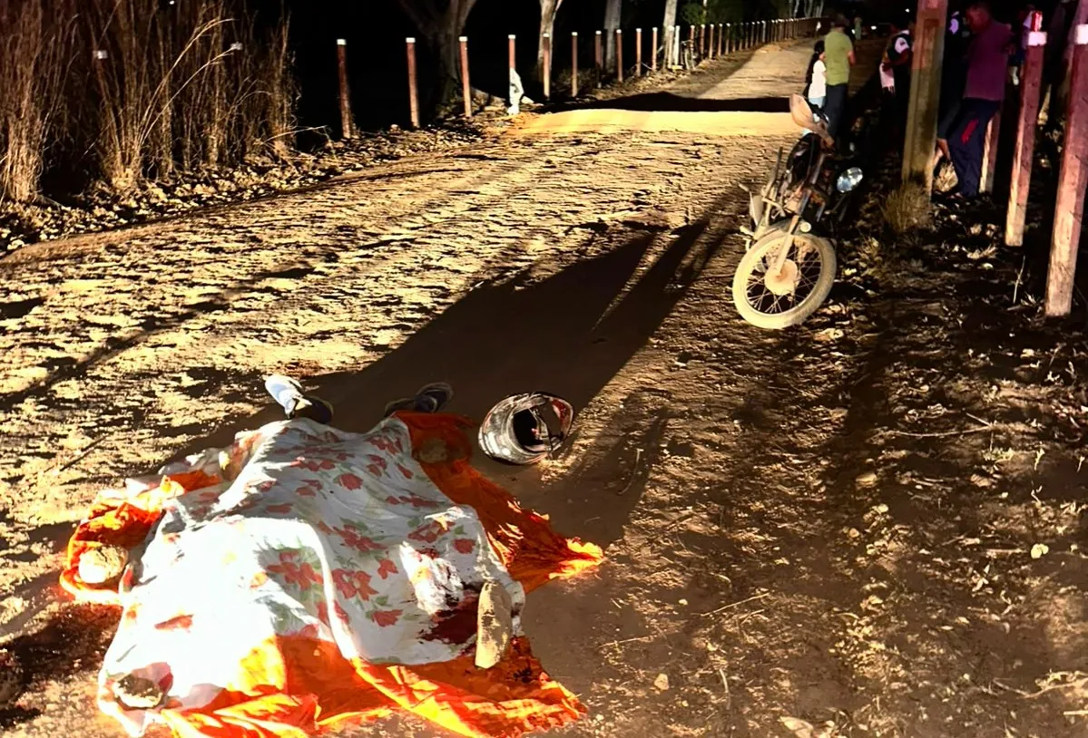 Homem morre após acidente com motocicleta na zona rural de Igaporã