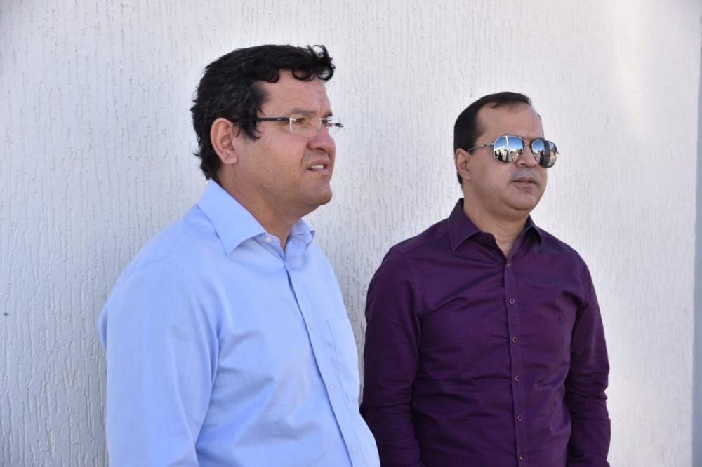 Jairo Magalhães e Hugo Costa acompanham finalização e marcam data de inauguração do novo sistema de videomonitoramento