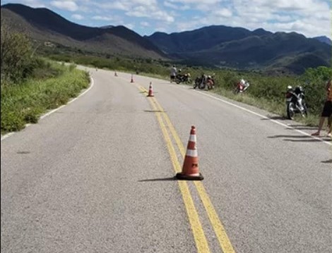 Homem morre após sofrer acidente de moto na BA-148, em Rio de Contas