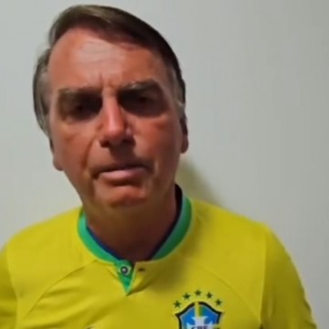 “Em defesa do nosso estado democrático de direito”, diz Bolsonaro sobre ato em sua defesa na Av. Paulista