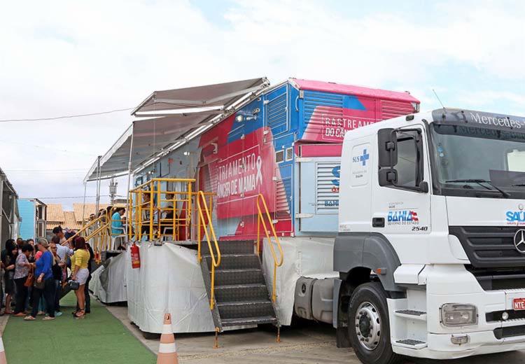 Piripá recebe a unidade móvel do Saúde sem Fronteiras