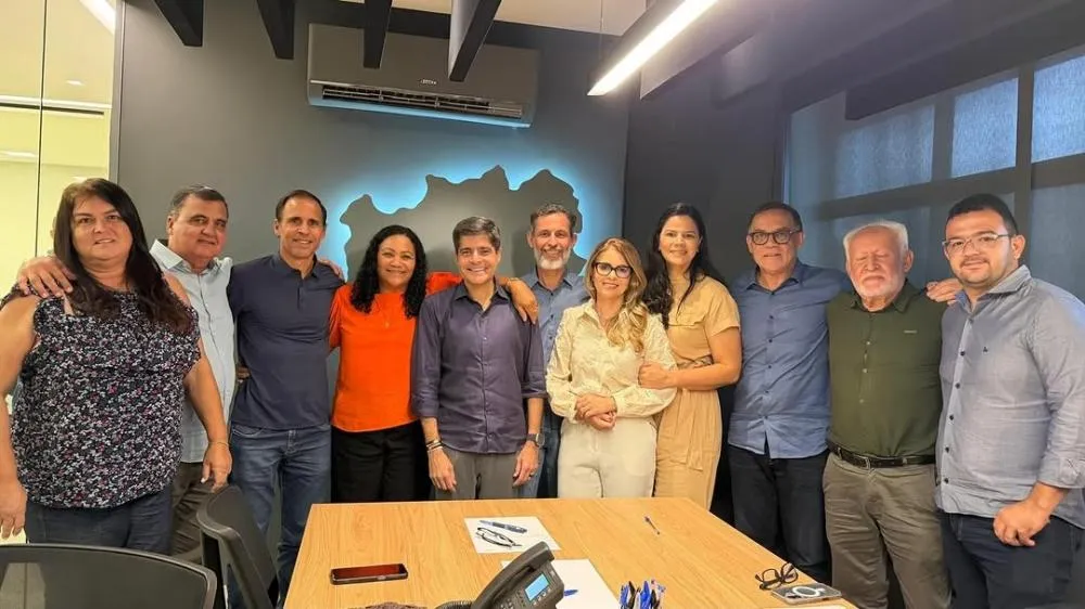 Grupo político de Caetité se reúne com ACM Neto e reforça apoio ao União Brasil