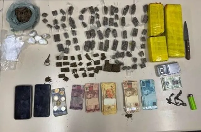 Trio é preso com drogas e dinheiro em Guanambi