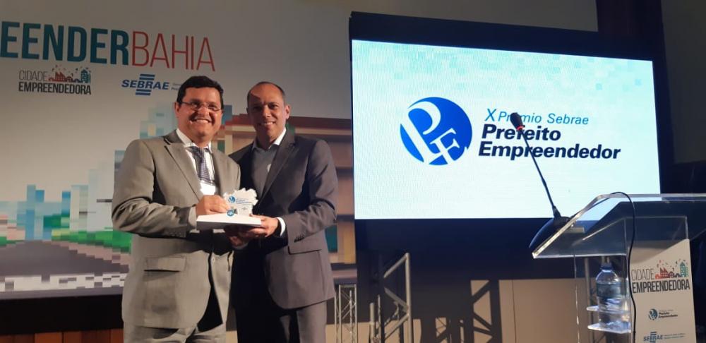 Guanambi: Jairo Magalhães é vencedor do Prêmio Estadual do Sebrae “Prefeito Empreendedor 2018