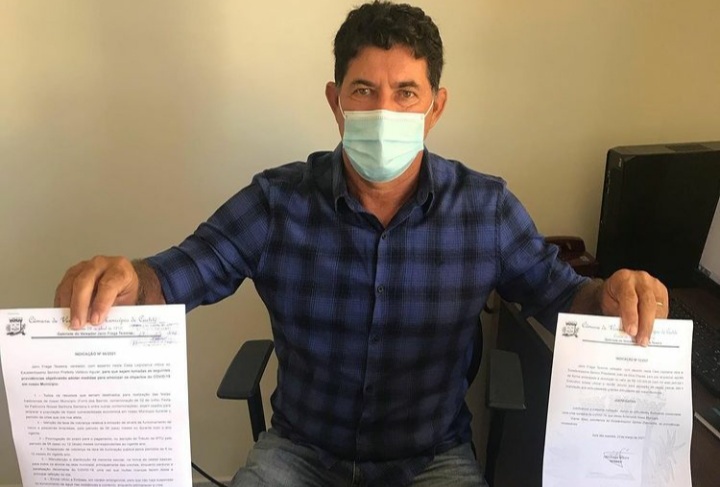 Caetité: Vereador faz indicação ao Executivo para que dinheiro que seria gasto em festas seja usado em amparo social 