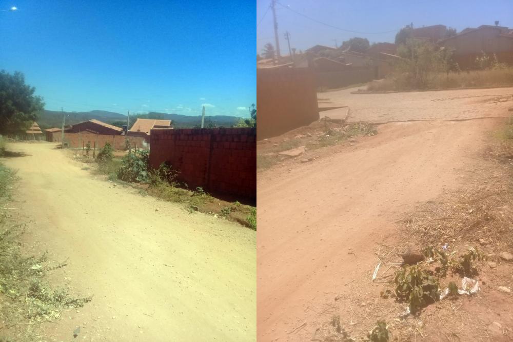 Riacho de Santana: sem pavimentação e esgotamento há 10 anos, moradores do bairro Sítio Invernada cobram providências da prefeitura 