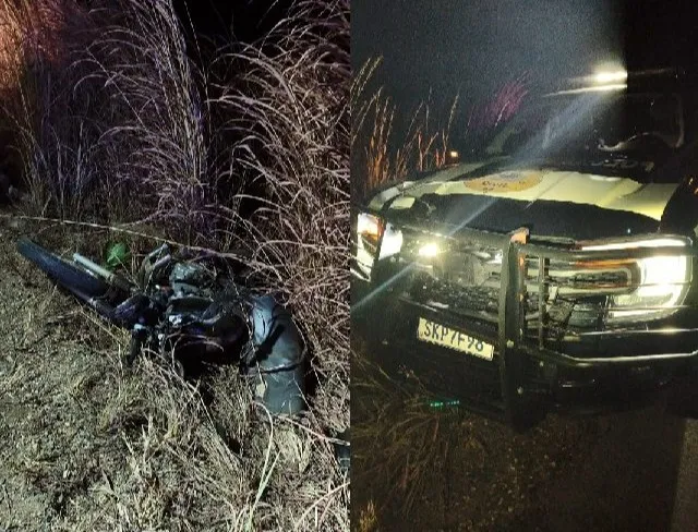 Motociclista morre após bater em viatura da Polícia Civil na BR‑122, em Guanambi 