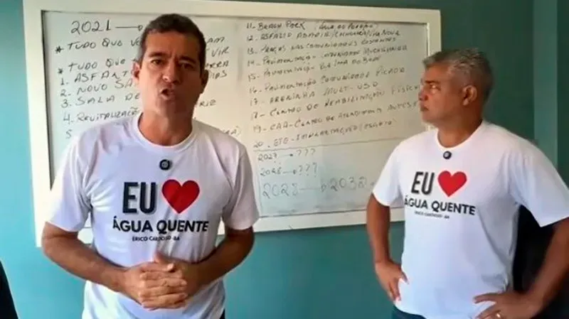 MP Eleitoral denuncia prefeito e vice de Érico Cardoso por coação de servidores