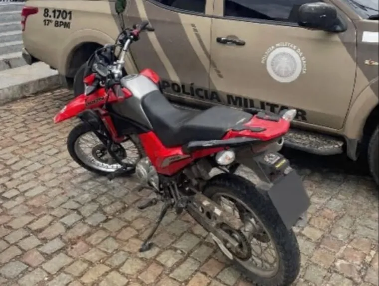 Mãe denuncia filho por roubo de motocicleta e veículo é recuperado em Guanambi