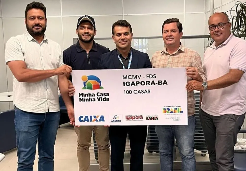 Igaporã terá 100 novas moradias pelo Minha Casa Minha Vida