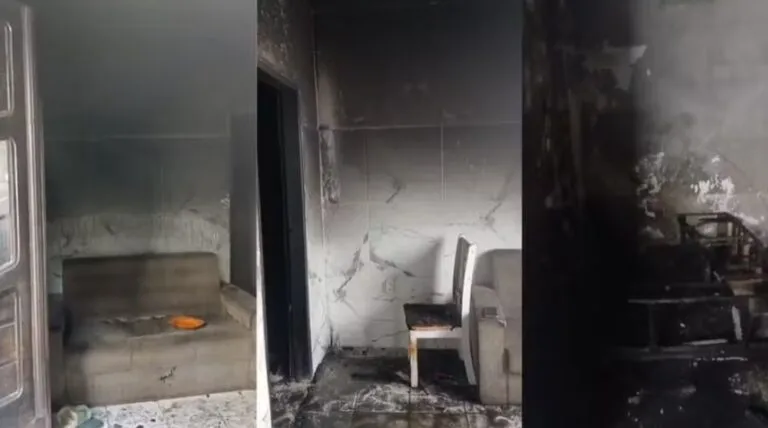 Bahia: Irmãos morrem abraçados em incêndio após mãe deixar crianças sozinhas para ir a festa