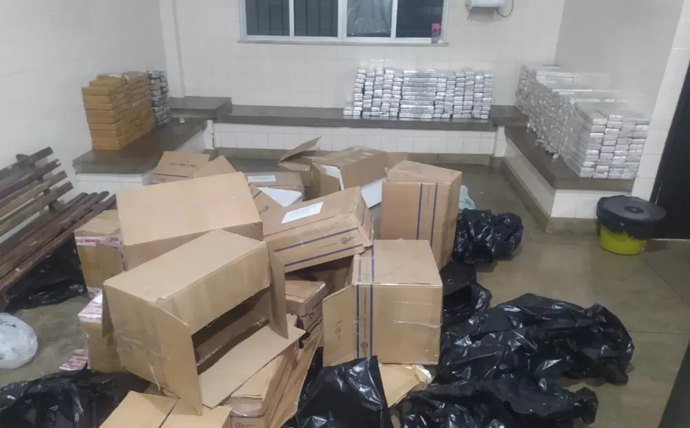 Mais de 470 kg de drogas são apreendidos pela PRE em Brumado