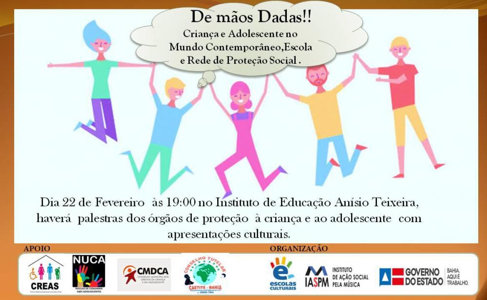 Caetité: IEAT e órgãos de defesa da criança e adolescente realizam evento cultural