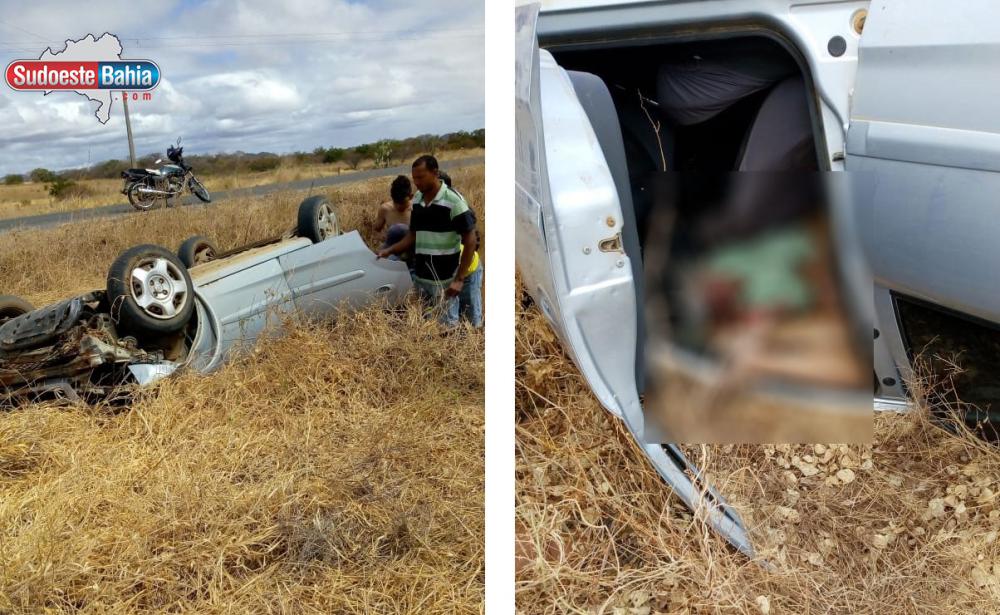 Mãe e filha morrem em grave acidente na BA-573 em Guanambi