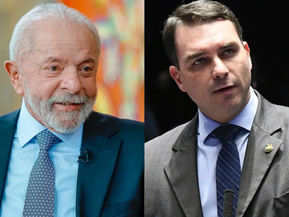 Meio/Ideia: Lula lidera 1º turno e empata com Flávio Bolsonaro no 2º