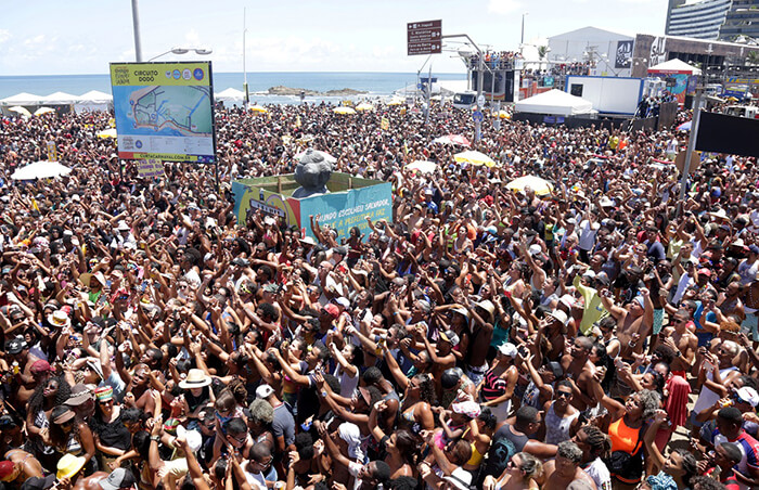 Bahia recebe 3 milhões de turistas no período de Carnaval