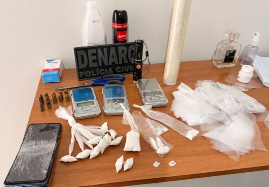 Motorista por aplicativo é preso por tráfico de drogas em Vitória da Conquista