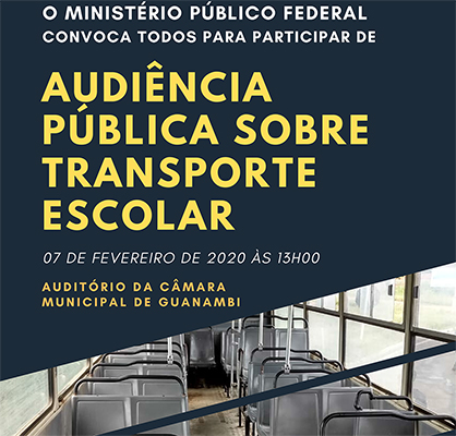 MPF debaterá transporte escolar nas regiões de Bom Jesus da Lapa e Guanambi