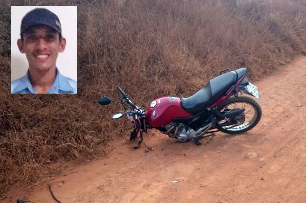  Homem morre após colisão entre carro e moto na zona rural de Caculé 