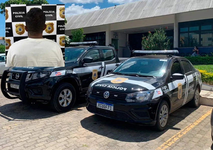 Região: Homem é preso após se passar por funcionário da Embasa e roubar casa 