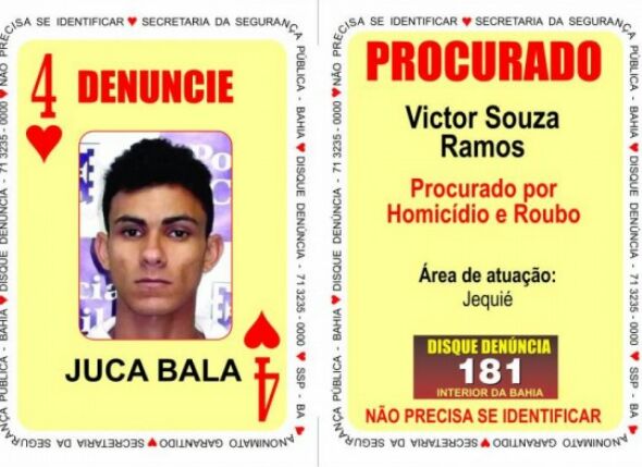 Sudoeste: Homem '4 de Copas do Baralho do Crime' morre em ação policial