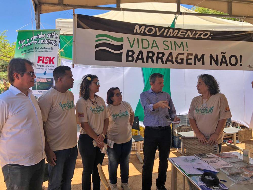 Charles Fernandes participa do II Fórum Guanambiense de Educação Ambiental e confirma audiência pública para tratar da Barragem de Rejeitos