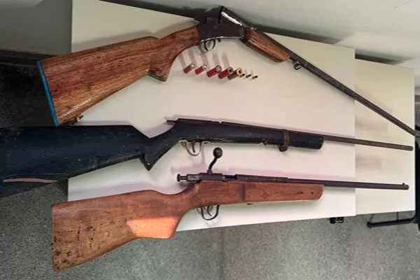 Rondesp apreende armas e munições em Palmas de Monte Alto