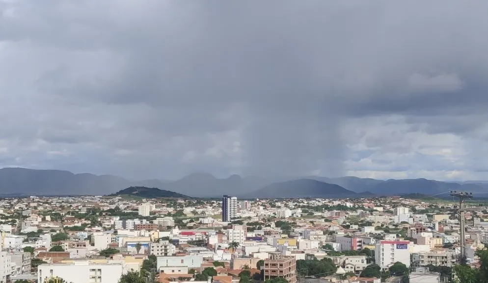 Guanambi lidera volume de chuva na Bahia nas últimas 24 horas, aponta Inmet